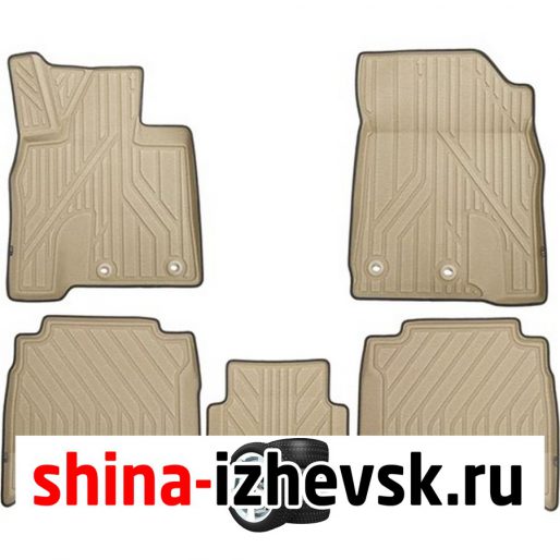 Коврик Коврики KVEST 3D в салон TOYOTA LC-150 Prado 2013- в Ижевске